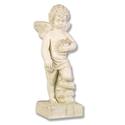 Winged 
          Angel 18.0"H Statue