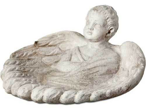 Angel Birdbath 22 W Statue