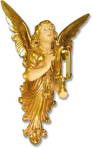 Angel Sconce Statue