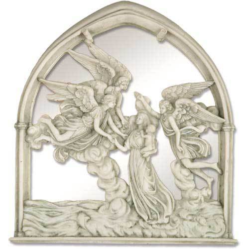 Angels Of The Sea Mirror 10" plaque