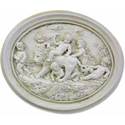 Cherubs Playing with Lion Plaque 19 