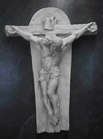 Crucifixion Art (Ignatius) 35 Plaque