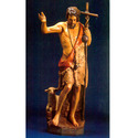 St. John the 
        Baptist w/ (staff & sheep) 60" Statue