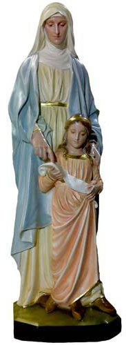 Saint Anne & Child Mary 50"
