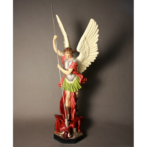 Saint Michael Slaying Satan 58 Statue