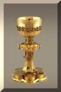 Gothic Chalice and Paten